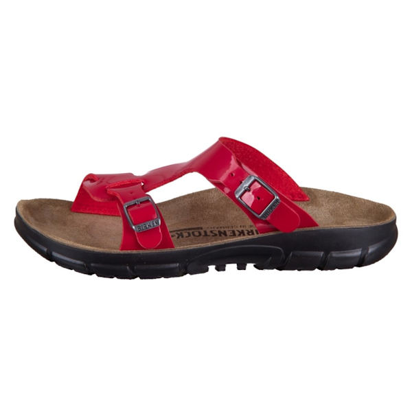 Sandaler Birkenstock Sofia Tango Patent Birkoflor Rød 36