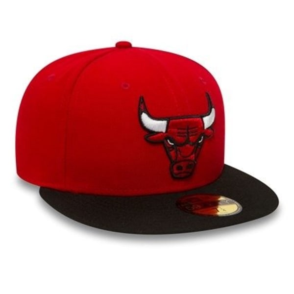 Mössar New Era 59FIFTY Nba Chicago Bulls Röda Produkt av avvikande storlek