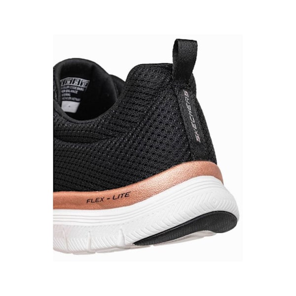 Lågskor Skechers Flex Appeal 40 Svarta 38.5