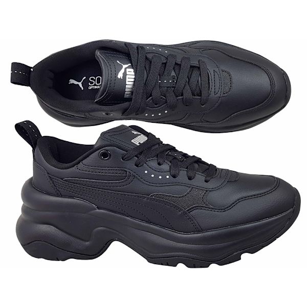 Puolikengät Puma Cilia Wedge Mustat 37