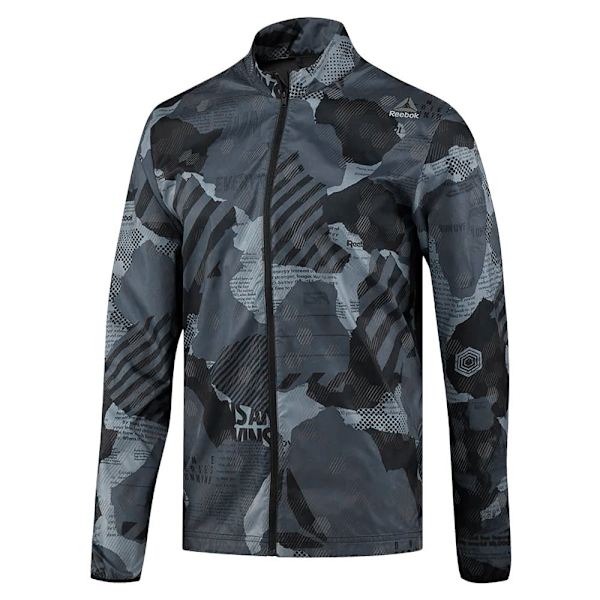 Jackor Reebok One Series Running Reflect Svarta,Gråa 182 - 187 cm/L