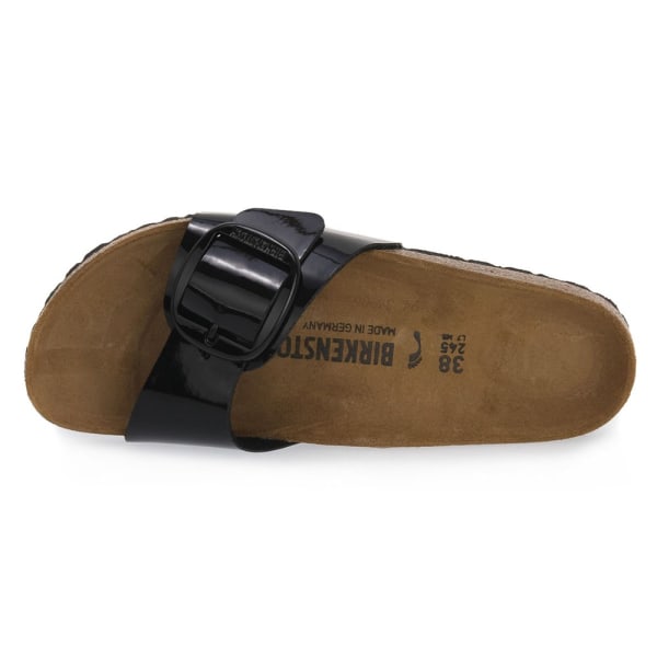 Tofflor Birkenstock Madrid Big Metallic Blk Calz S Svarta 37