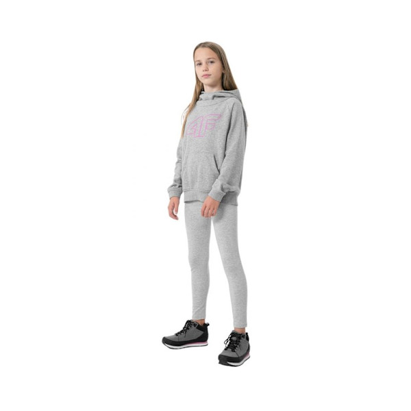 Sweatshirts 4F JBLD002 Grå 128 - 133 cm