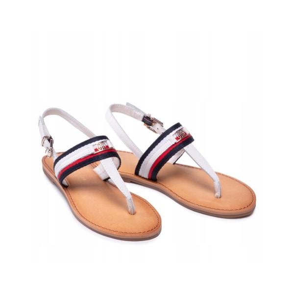 Sandaler Tommy Hilfiger XW0XW01961YBL Vit 37