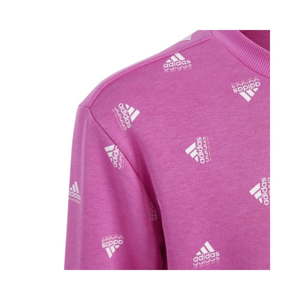 Sweatshirts Adidas Bluv Swt JR Lilla 135 - 140 cm/S