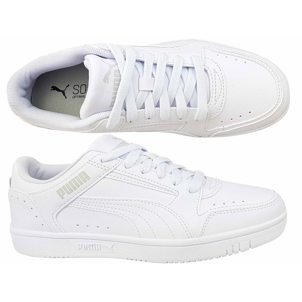 Sko Puma Rebound Joy LO JR Hvid 35.5