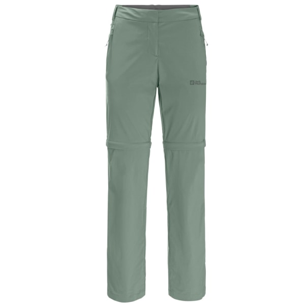 Bukser Jack Wolfskin Glastal Zip Off Pants W Grøn 168 - 170 cm/S