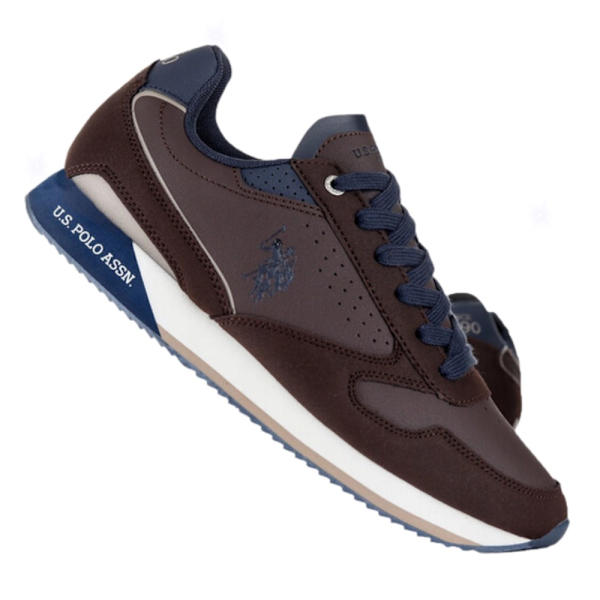 Puolikengät U.S. Polo Assn Nobil003 Ruskeat 43