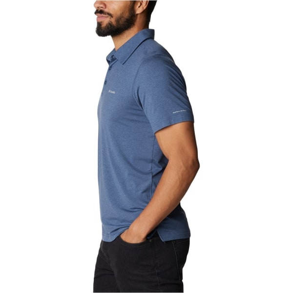 Shirts Columbia Tech Trail Polo Shirt Blå 188 - 192 cm/XL