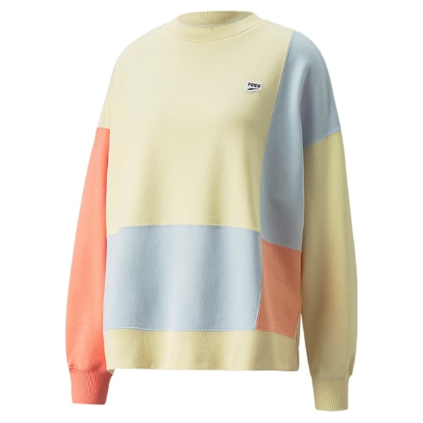 Puserot je Fleecet Puma Downtown Vaaleansiniset,Keltaiset 158 - 163 cm/XS