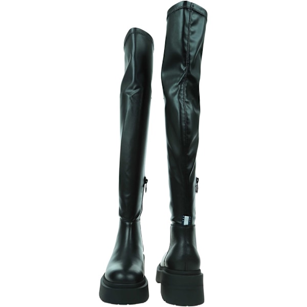 Tommy Hilfiger Tjw Over The Knee Boots Mustat 39