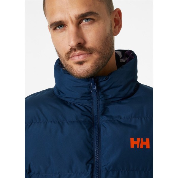 Jackor Helly Hansen Dwustronna Yu 23 Reversible Puffer Blå,Lila 179 - 185 cm/L