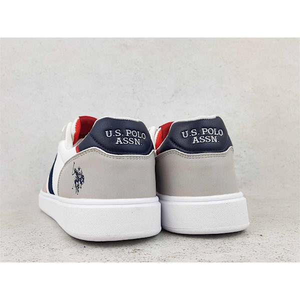 Lågskor U.S. Polo Assn ROKKO003LGRWHI01 Gråa 44