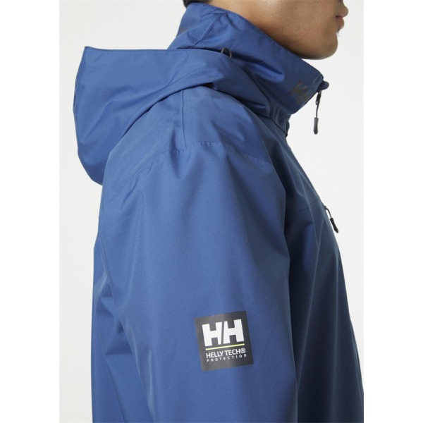 Jackor Helly Hansen Crew Hooded Jacket Blå 179 - 185 cm/L