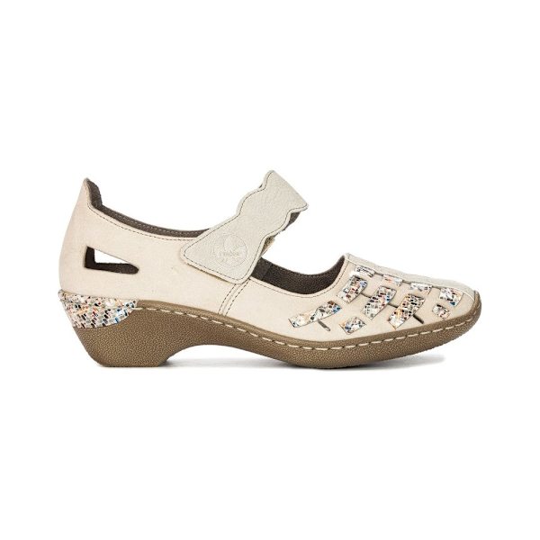 Lågskor Rieker 4836960 Beige 40