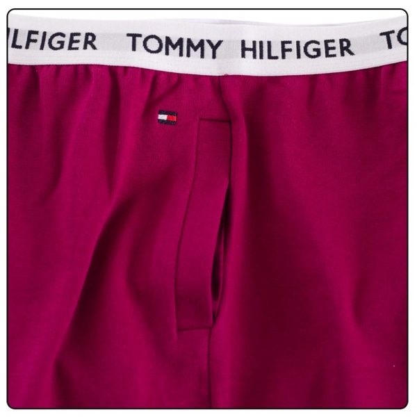 Housut Tommy Hilfiger UW0UW02274VWU Vaaleanpunaiset 173 - 177 cm/L