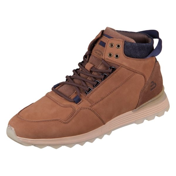 Sko Bullboxer Tan Cognac Nubuk Mesch Brun 43