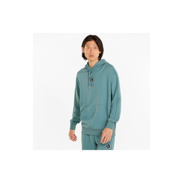 Puserot je Fleecet Puma T7 GO For Hoodie TR Vihreät 170 - 175 cm/S