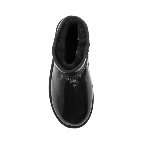 Saapikkaat Emu Australia Botki Damskie Aarons Glossy Black Mustat 40