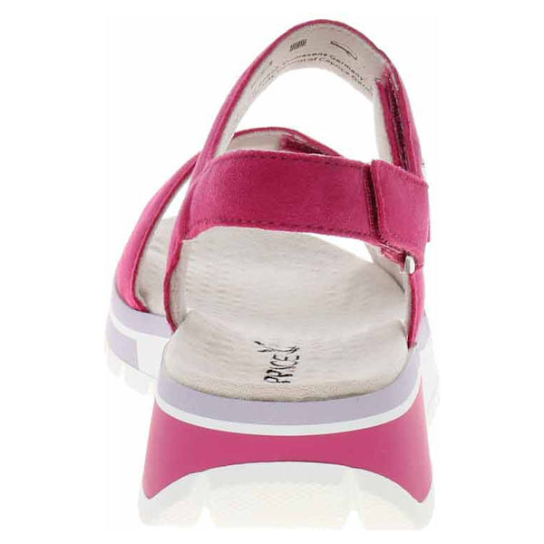 Sandaler Caprice Fuchsia Suede Rosa 41