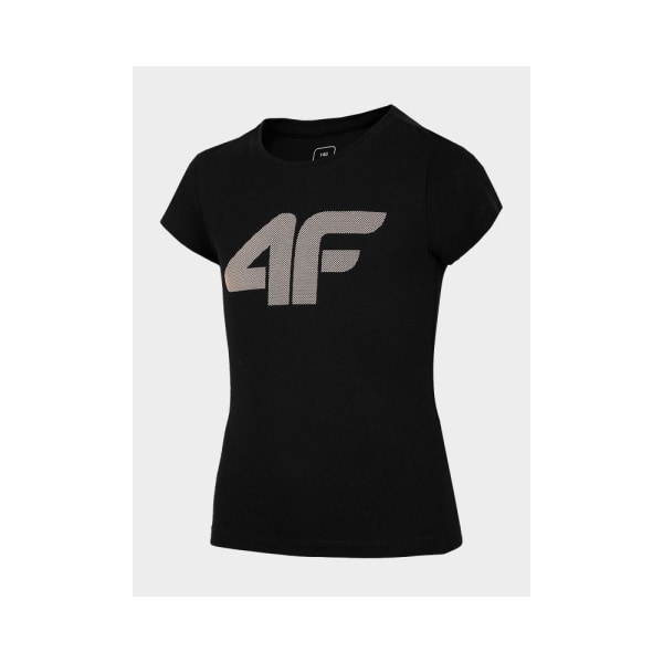 T-shirts 4F JTSD005 Sort 122 - 127 cm