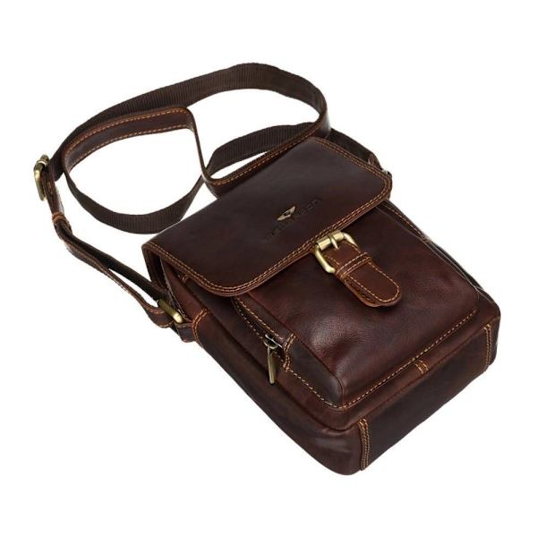Håndtasker Peterson TorbaskrzanaPTNTB012COMCOGNAC55001 Brun