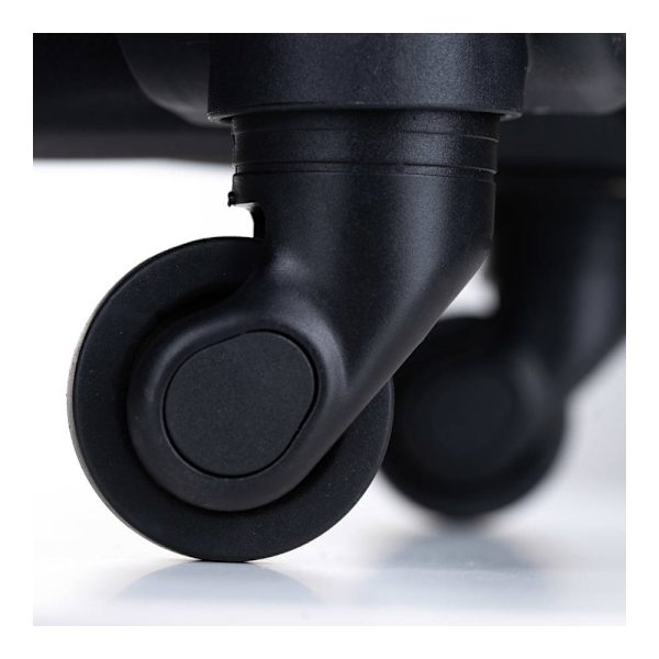 Matkalaukut Solier WALIZKASTL1651BLACKGREEN26L52427 Mustat