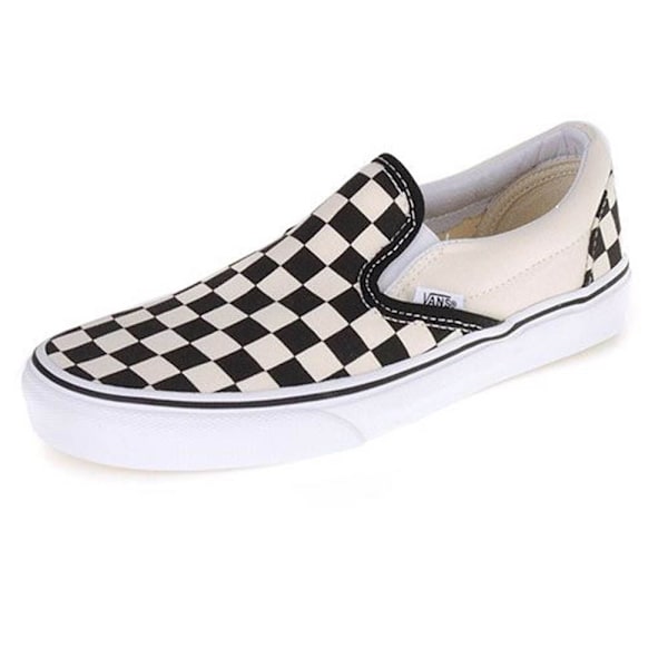 Kondisko Vans Classic Slipon Hvid,Sort 41