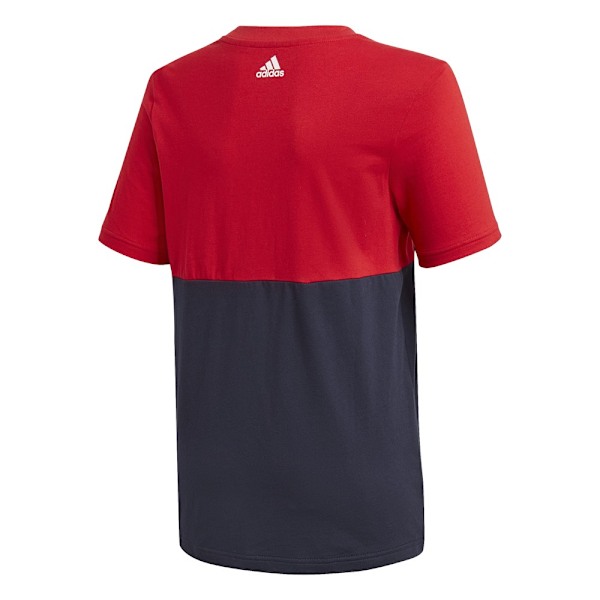 Shirts Adidas YB Lin CB T Grenade,Röda 129 - 134 cm/XS