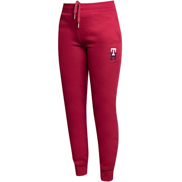 Byxor Tommy Hilfiger WW0WW37435XJS Röda 169 - 173 cm/M