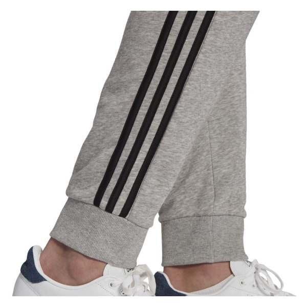 Housut Adidas Essentials Tapered Cuff 3 Stripes Harmaat 164 - 169 cm/S