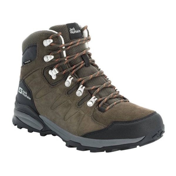 Kengät Jack Wolfskin Refugio Texapore Mid Ruskeat 46