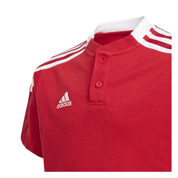 T-shirts Adidas Tiro 21 Polo Rød 159 - 164 cm/L