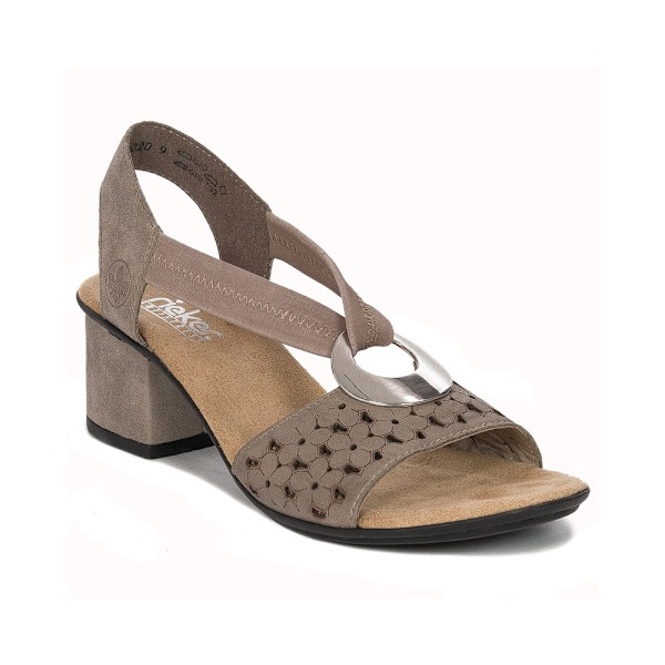 Sandaler Rieker 6467764 Beige 37