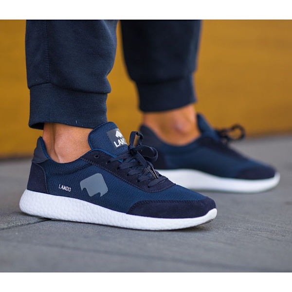Sneakers low Lando Chilly Flåde 44