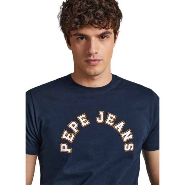 T-shirts Pepe Jeans WESTEND TEE FUTURE Flåde 170 - 175 cm/M