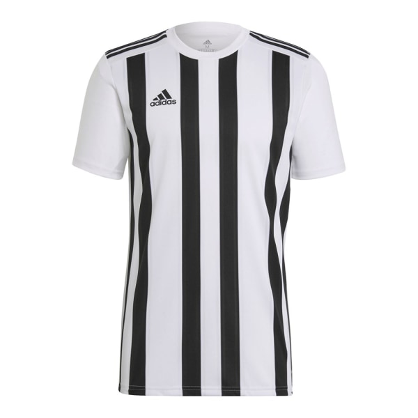 T-paidat Adidas Striped 21 Valkoiset,Mustat 182 - 187 cm/XL