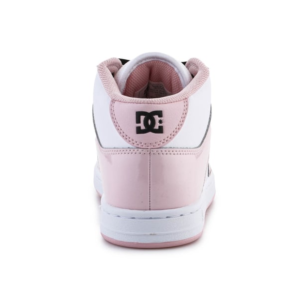 Skor DC Skate Manteca 4 Mid J Shoe Vit,Rosa 36