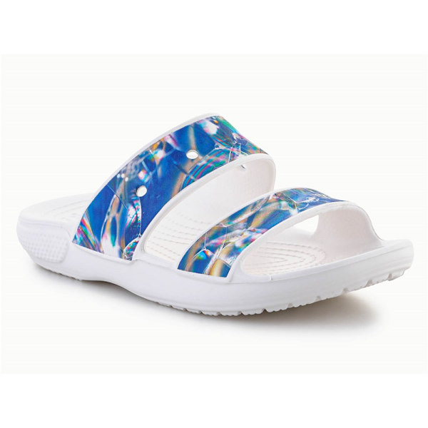 Tofflor Crocs Classic Hyperreal Sandal Blå 39