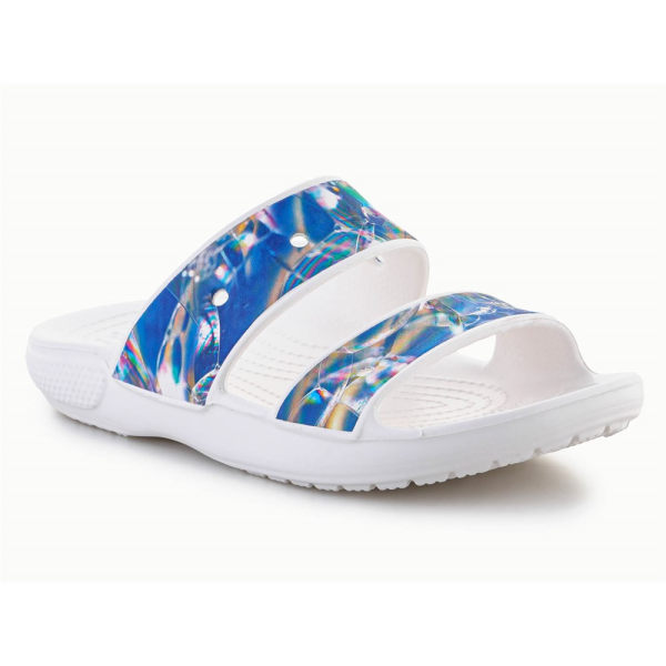 Tofflor Crocs Classic Hyperreal Sandal Blå 41