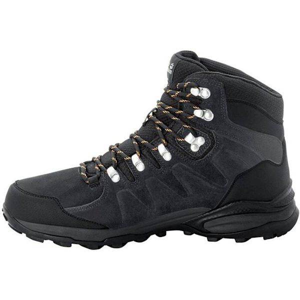 Sko Jack Wolfskin Refugio Texapore Mid Sort 41