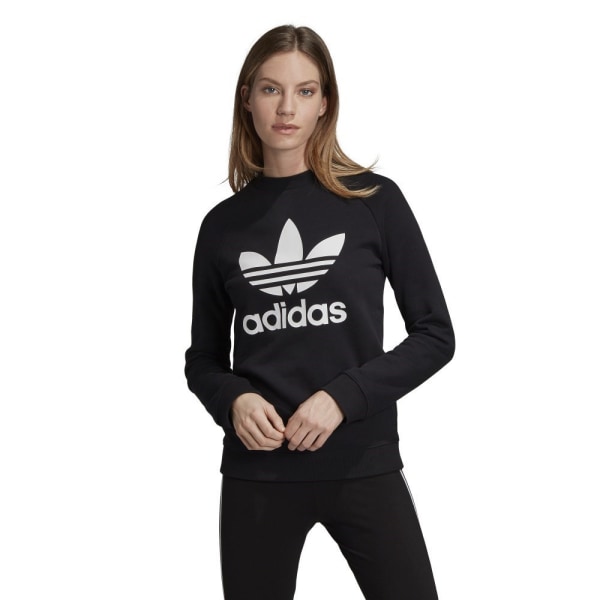 Sweatshirts Adidas Trefoil Svarta 152 - 157 cm/XS