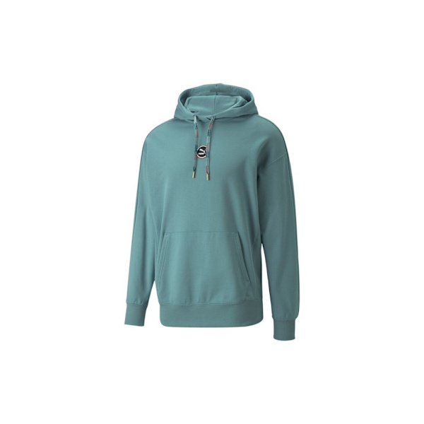 Puserot je Fleecet Puma T7 GO For Hoodie TR Vihreät 170 - 175 cm/S