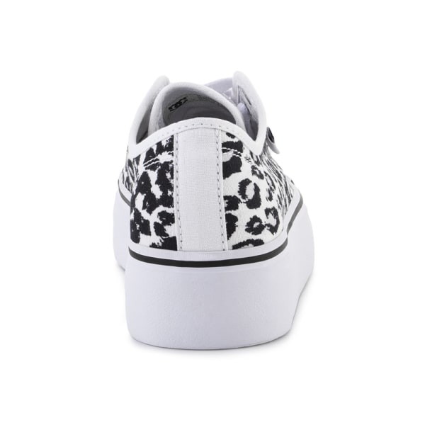 Lågskor DC Manual Platform Cheetah Print Vit,Svarta 37.5