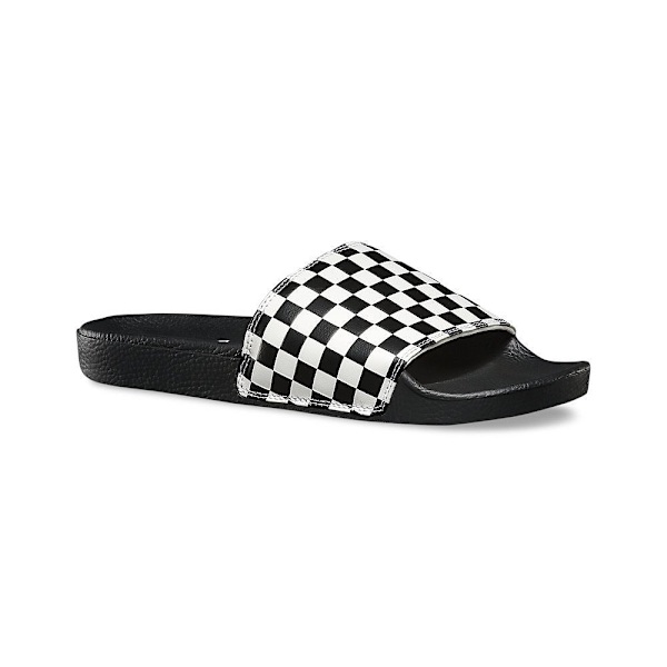 Tøffel Vans Checkerboard Hvid,Sort 38