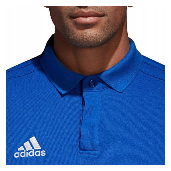 Shirts Adidas Condivo 18 Cotton Polo Blå 164 - 169 cm/S