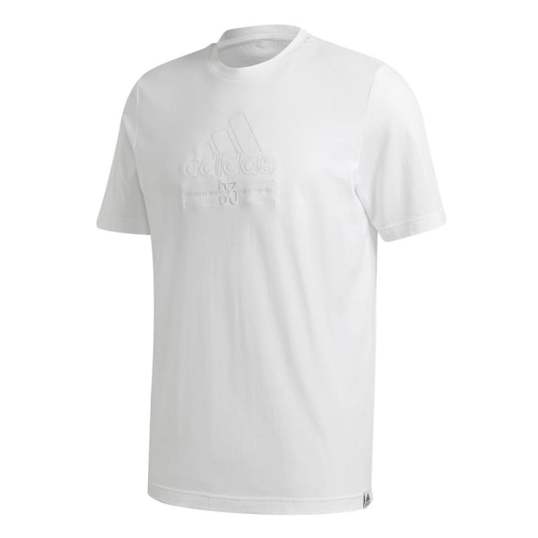 Shirts Adidas Brilliant Basics Tee Vit 164 - 169 cm/S