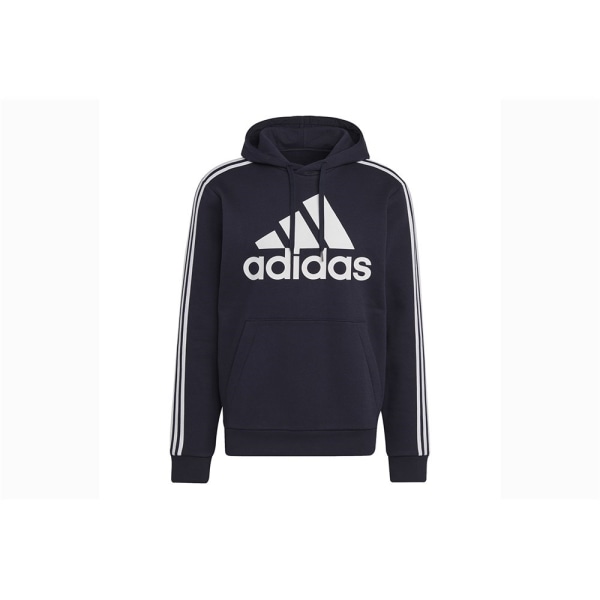 Puserot je Fleecet Adidas Essentials Hoodie Mustat,Valkoiset 182 - 187 cm/XL