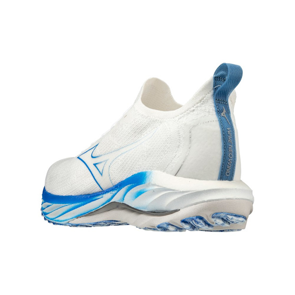 Sko Mizuno Wave Neo Wind Hvid,Blå 44