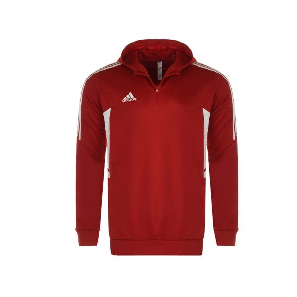 Puserot je Fleecet Adidas Con22 Tk Hood Punainen 182 - 187 cm/XL